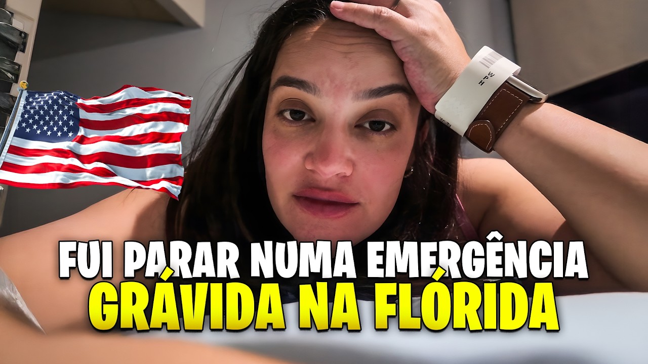 EMERGÊNCIA NA GRAVIDEZ: Tive contrações com 33 semanas nos EUA! 🇺🇸 hospital