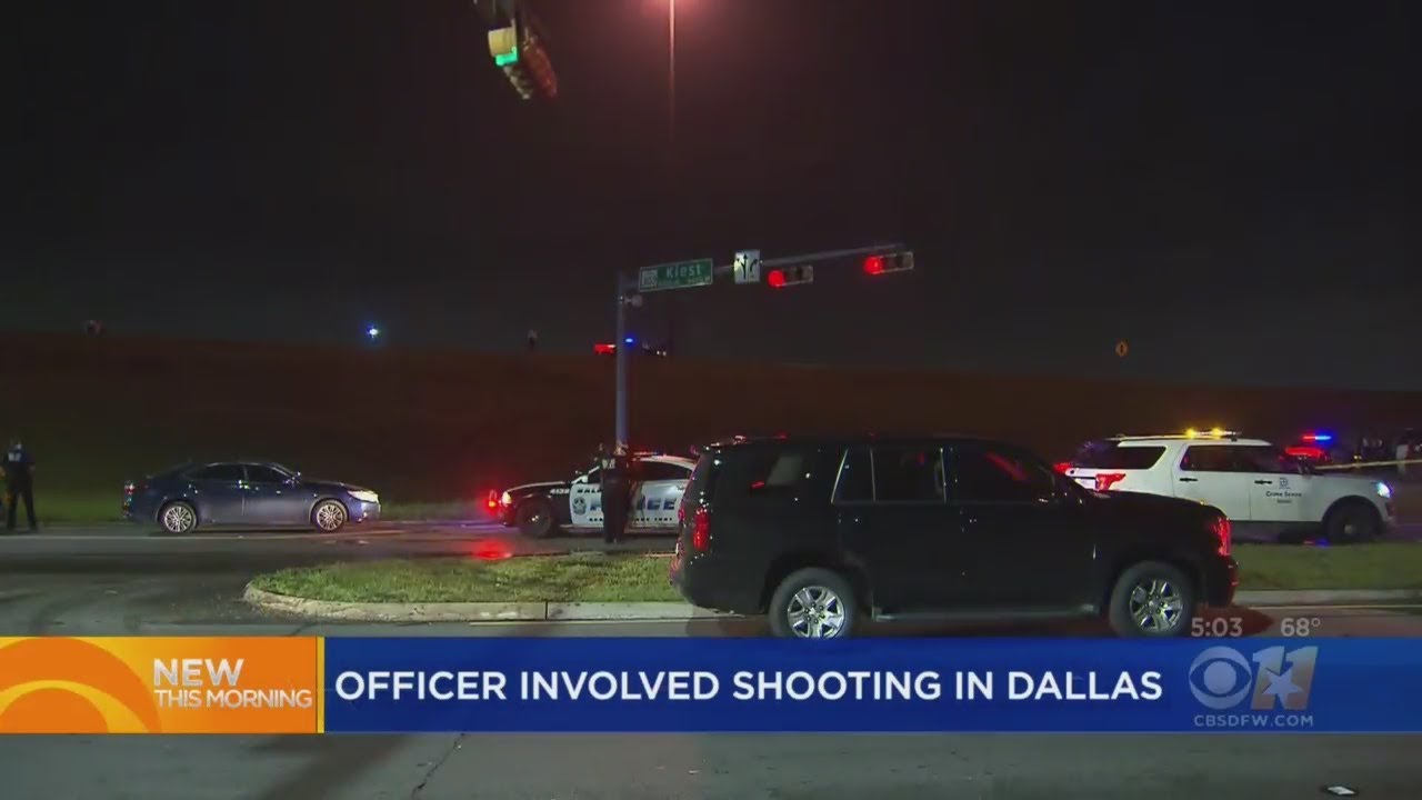 Suspect Injured After Officer Involved Shooting In Dallas - YouTube