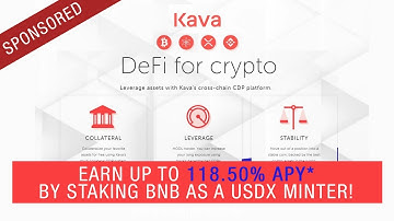 Ultra High Staking Returns with Kava DeFi platform - The First DeFi Project From Binance IEO