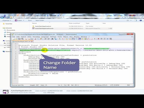 How to Rename My Project In Visual Studio