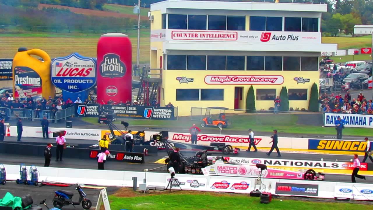 Top Fuel Dragsters Maple Grove Pa. YouTube