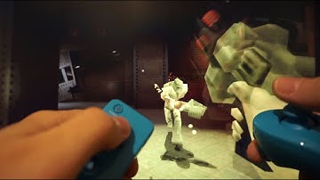 Quake 2 on PC with Wii Remote controller / Nunchuk (8BitDo)