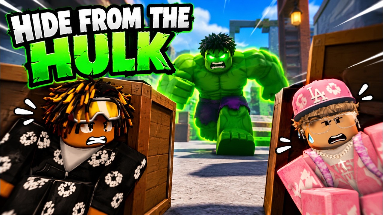 Hulk Hunting HULK IS HUNTING US IN ROBLOX! ๐ฑ๐ (Hide From The Hulk) - YouTube