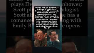 Andrew Scott Says Brendan Fraser Is “The Sweetest Person” #AndrewScott #BrendanFraser