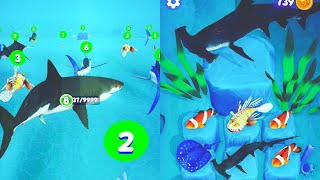 FISH RUSH Merge GamePlay - iOS, Android Part 1