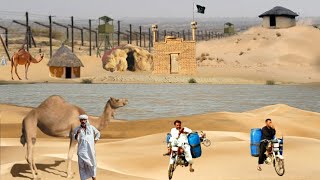 Rainy season in desert || people living in Cholistan || beauty of the desert || desert last village