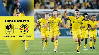 HIGHLIGHTS Nashville SC 3 4 - Club America 3 2 Leagues Cup