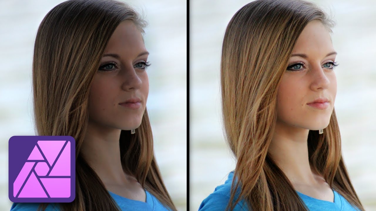 How to Remove Shadows in Affinity Photo - YouTube