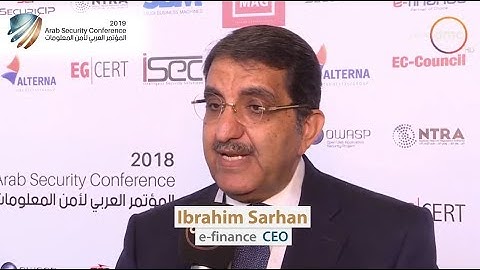 Testimonial video of Eng. Ibrahim Sarhan about Arab Security Conference