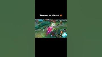 Wanwan Vs Moskov #mobilelegends
