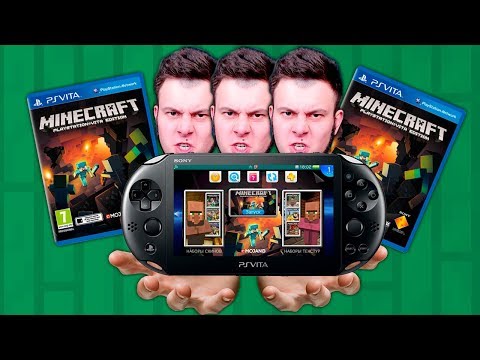 Майнкрафт на PS VITA ! Что за Г***О ? МАЙНКРАФТ ОТКРЫТИЯ