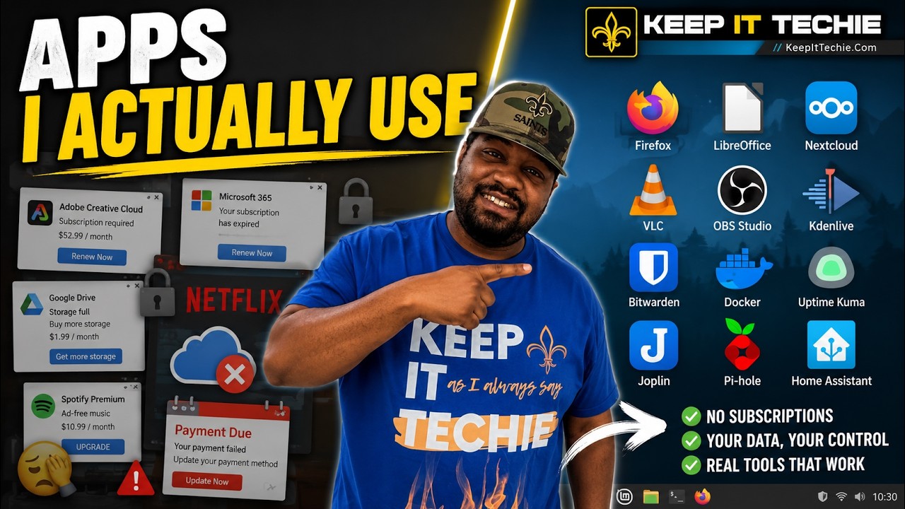 The Open Source Apps I Actually Use Every Week