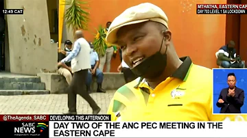 African National Congress President Cyril Ramaphosa meets Eastern Cape leadership