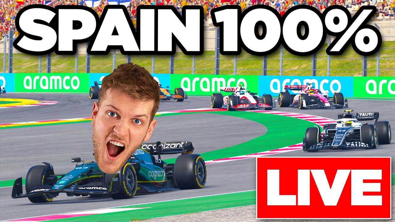 100% Full Spanish GP Vs Viewers! F1 22 Online Races LIVE 🔴