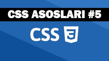 CSS ASOSLARI 5-DARS. FORM, INPUT, BUTTON, TEXTAREA