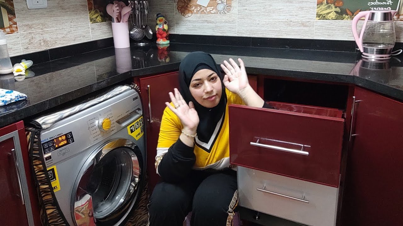 روتيني للتنظيف العميق للمطبخ 💃بجد هلكت😓