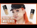 Too Faced Born This Way Foundation Swatches (ALL SHADES)