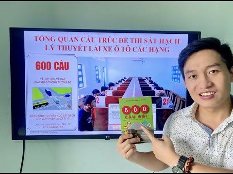 Video TỔNG QUAN CẤU TRÚC ĐỀ THI SÁT HẠCH LÝ THUYẾT LÁI XE Ô... - YouTube