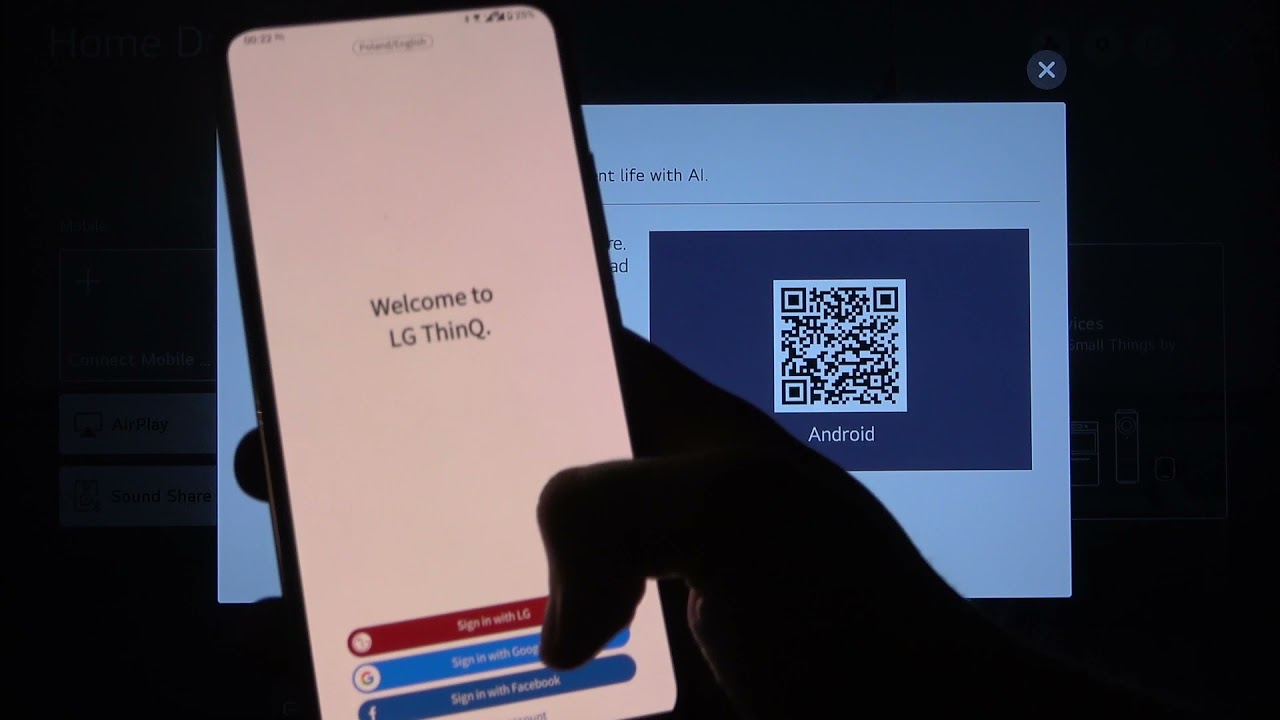 LG NanoCell TV - Как подключить смартфон к телевизору? LG 4K LED Smart TV (49NANO867NA)