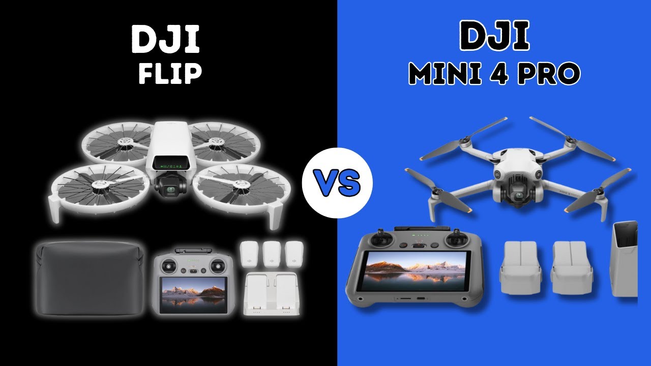 DJI Flip vs DJI Mini 4 Pro: il confronto definitivo nel 2025! - YouTube