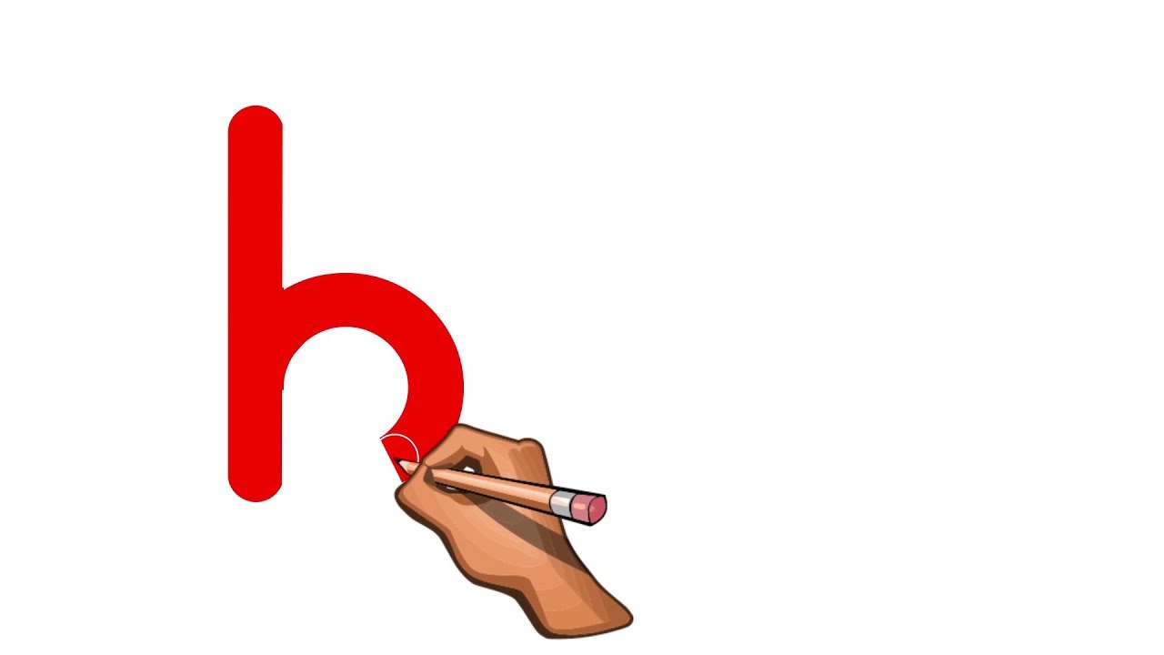 Alphabet and how to write the letter b YouTube