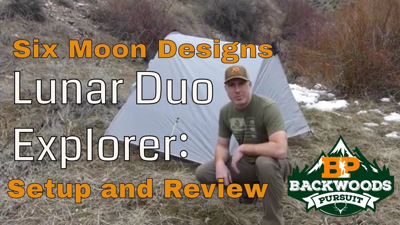 Six Moon Designs Lunar Duo Tent Best Backpack Hunting Tent YouTube