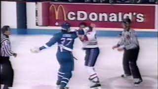 John Kordic Vs Lyle Odelein 09.28.91