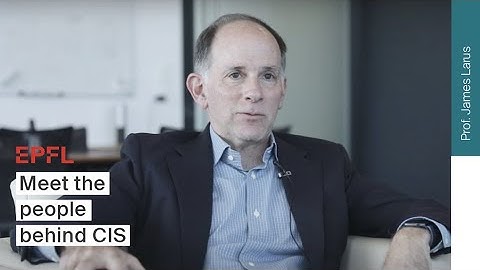 Meet the People Behind CIS: James Larus