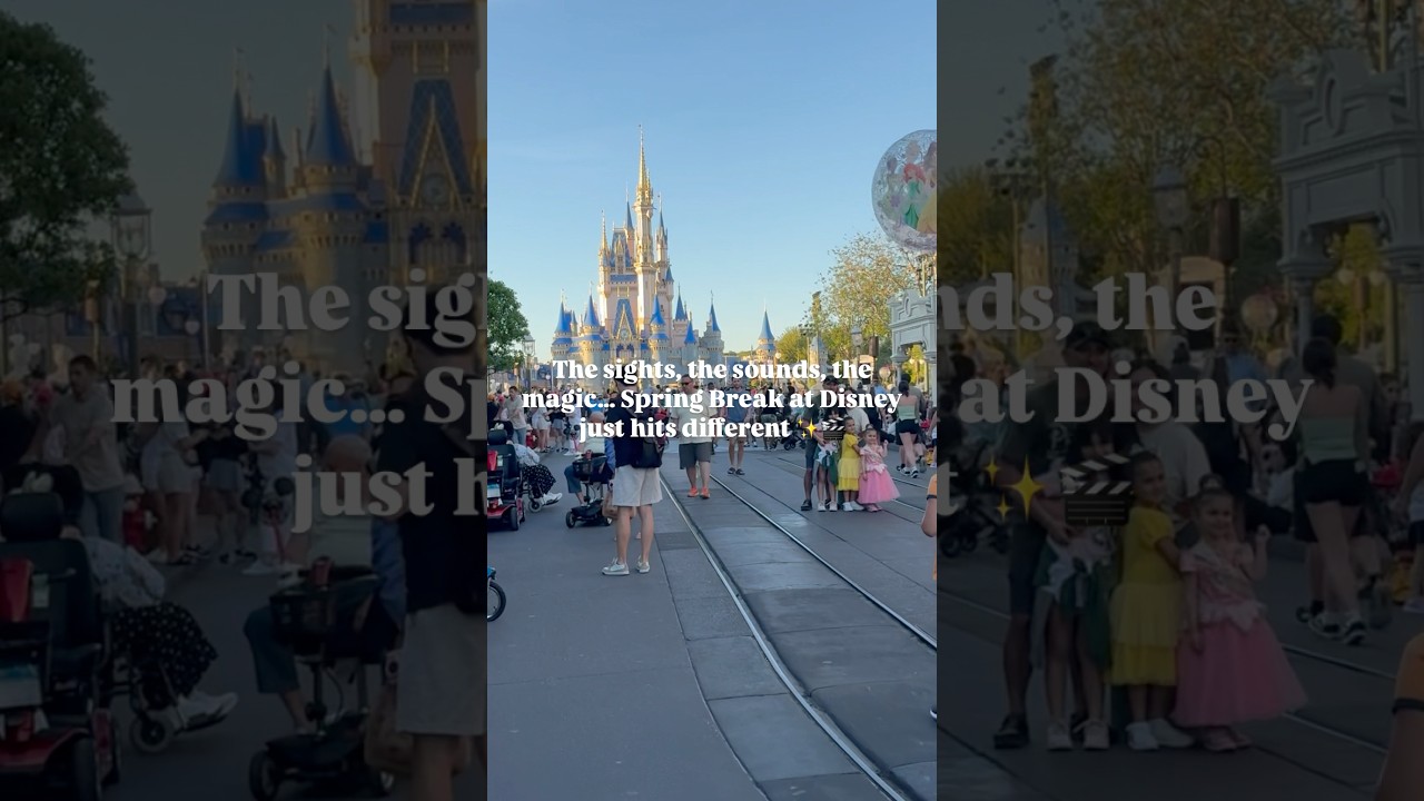 Spring Break at Disney just hits different! ✨ From parks to movies—full Disney mode! 