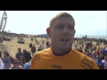 Mick Fanning contra Maxime Huscenot en el Quiksilver Pro France