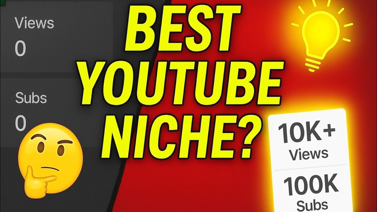 Best Niche for YouTube 2025?/How to Choose Smartly! - YouTube