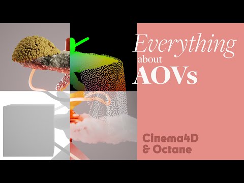 Cinema 4D Tutorial - AOVs Deep Dive (Octane)