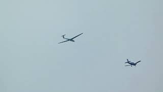 Segelflugzeug Sportflugzeug Segelflug Fliegen Luftfahrzeug Glider Sailplane Aircraft Austria