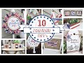 10 *NEW* HIGH END Patriotic DIY's | EASY 4th of July Decor