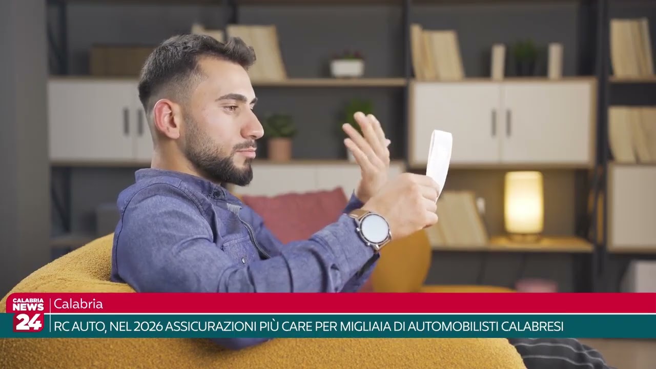 Calabria - RC AUTO, NEL 2026 ASSICURAZIONI PIÙ CARE PER MIGLIAIA DI AUTOMOBILISTI CALABRESI