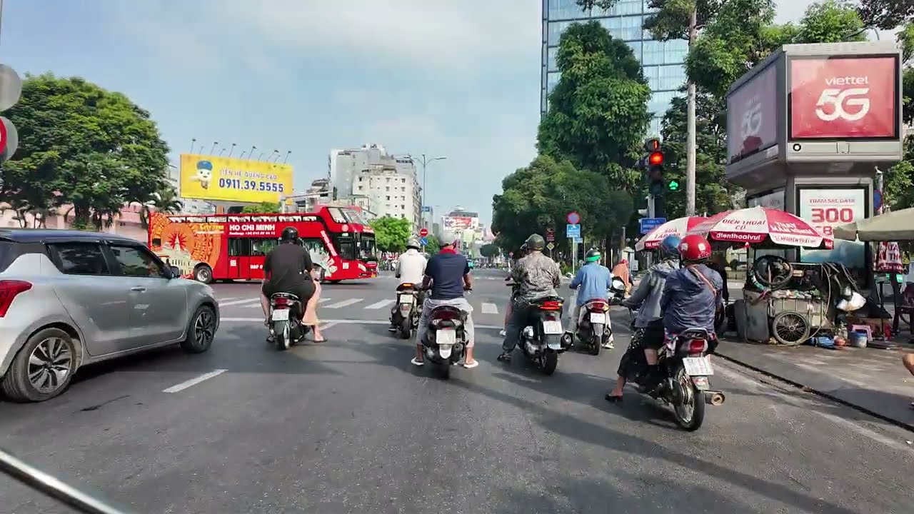 QUA CẦU NGUYỄN VĂN CỪ ĐI ĐẾN GA METRO BẾN THÀNH SUỐI TIÊN 