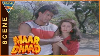 Maar Dhaad Hindi Movie || Hemant Birje Super Fight Scene || Hemant Birje, Mandakini, Huma Khan