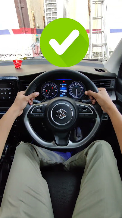 How to Hold Steering Wheel & Steer Correctly ✅ | The right way to turn the steering wheel #car