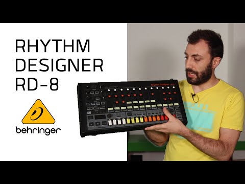 Behringer Ryhthm Designer RD-8 - Primer vistazo y diferencias con la TR-808