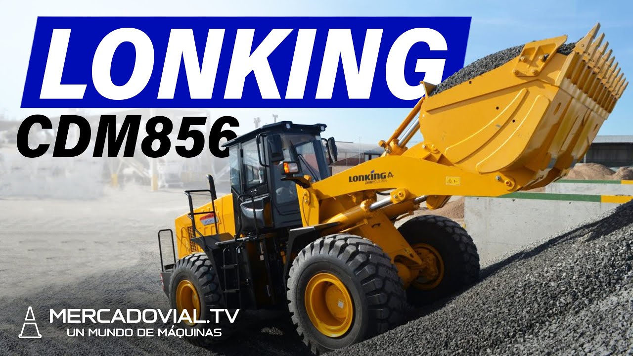 [ VIDEO PROMOCIONADO ] Palas Cargadoras Lonking CDM 856 | AMG Vial