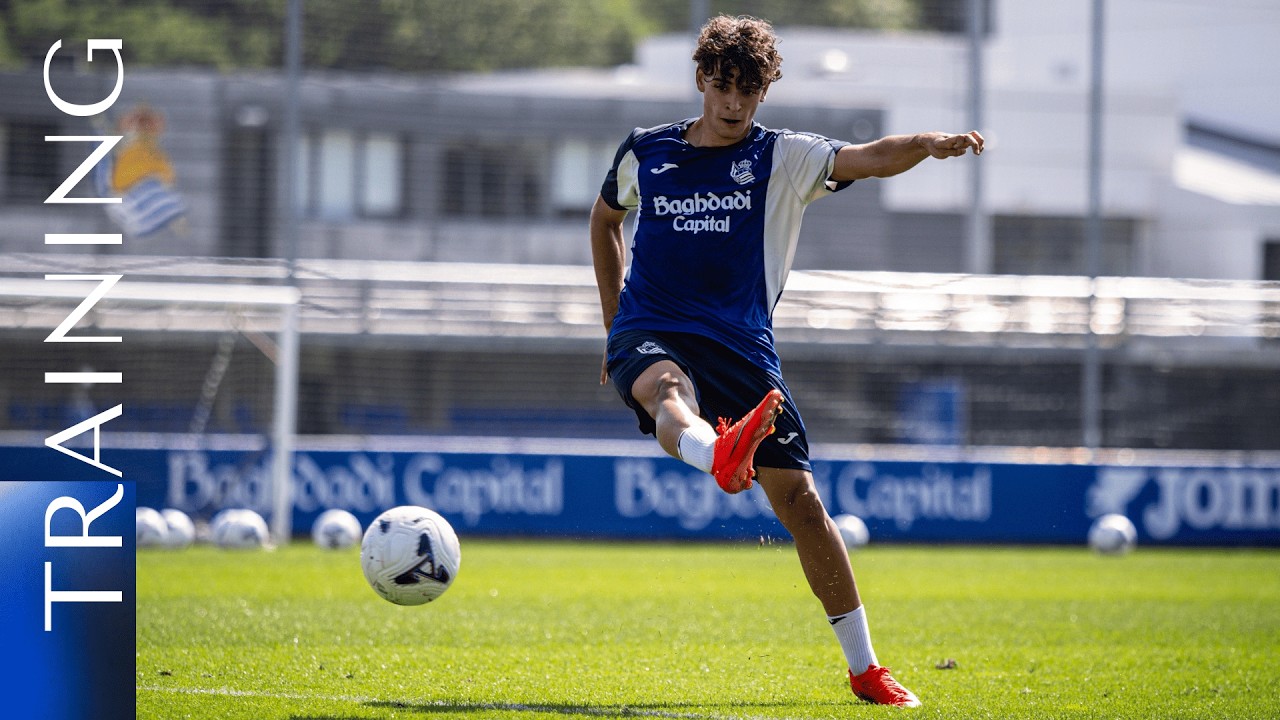 ENTRENAMIENTO | Sonrisas de tres puntos | Real Sociedad
