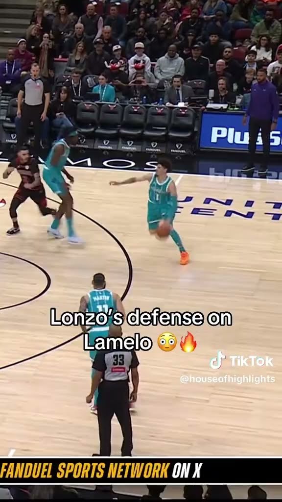 NBA NEEDED THIS #hoodnews #lonzoball #lameloball #NBA #basketball #ballislife #viralvideo #omg #how