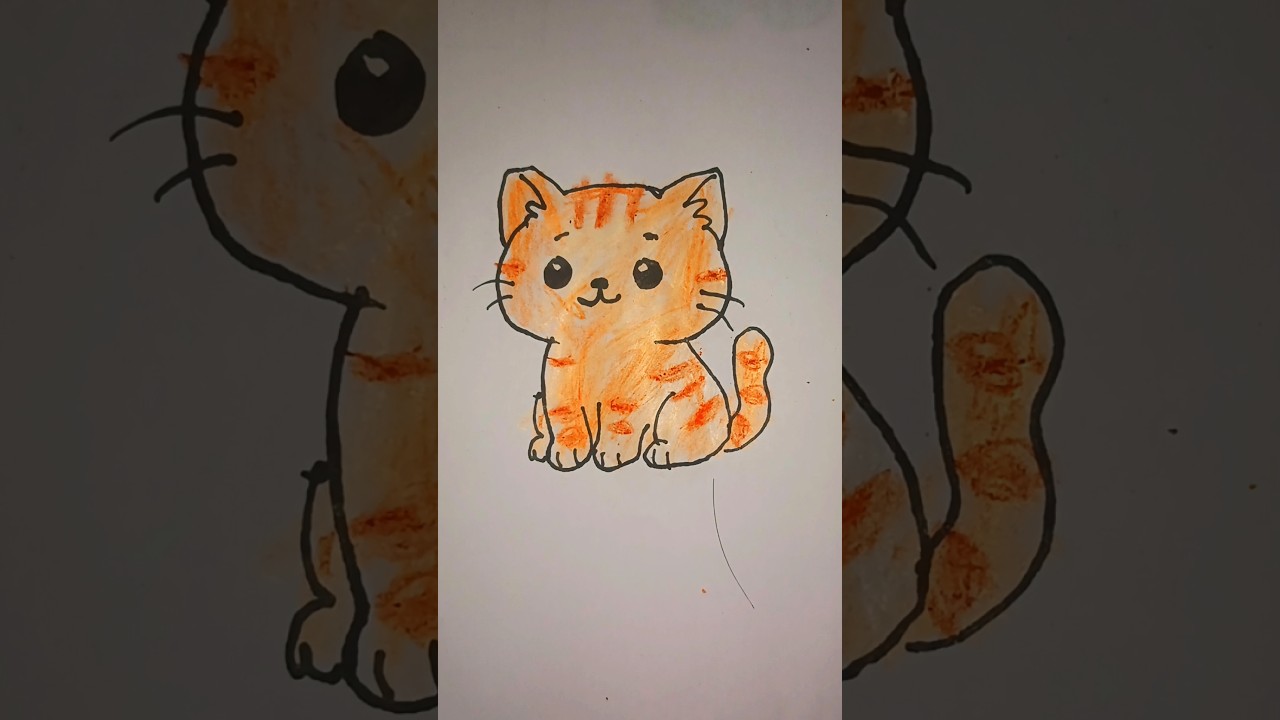 "Cute Pig Drawing 🐷✨ | Easy Kawaii Art Shorts"