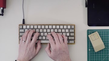 Pingmaster60 keyboard with SKCC Green Alps - sound test