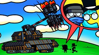 We Discover an Insane Rocket Powered Hammer Tank in Instruments of Destruction! screenshot 3