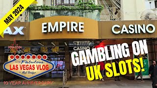 Gambling On UK Slots At Rialto &amp; Empire Casinos, London! £5 Max Bet Spins! (16th May 2024)