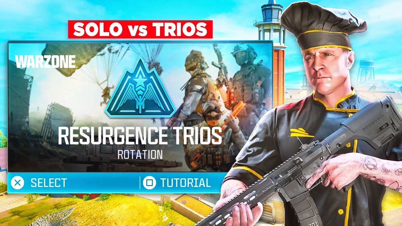 SOLO Vs. TRIOS on Rebirth Island Warzone 🤯 - YouTube