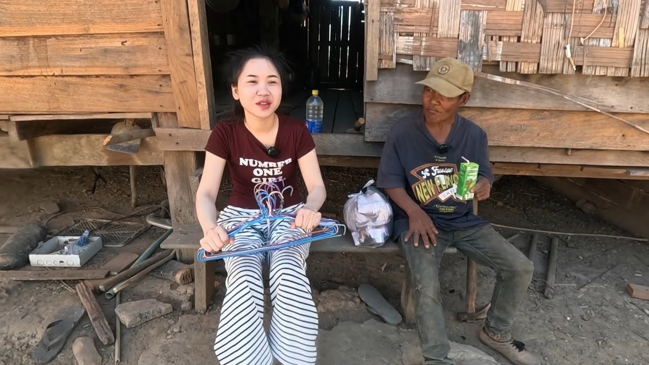 #น้องติน่า #สาวลาว ตามติดชีวิตด้วยกัน​ นำใจเธอช่างประเสริฐ​ยิ่งนักแบ่งปันน้ำใจให้เพื่อนมนุษย์​ด้วย