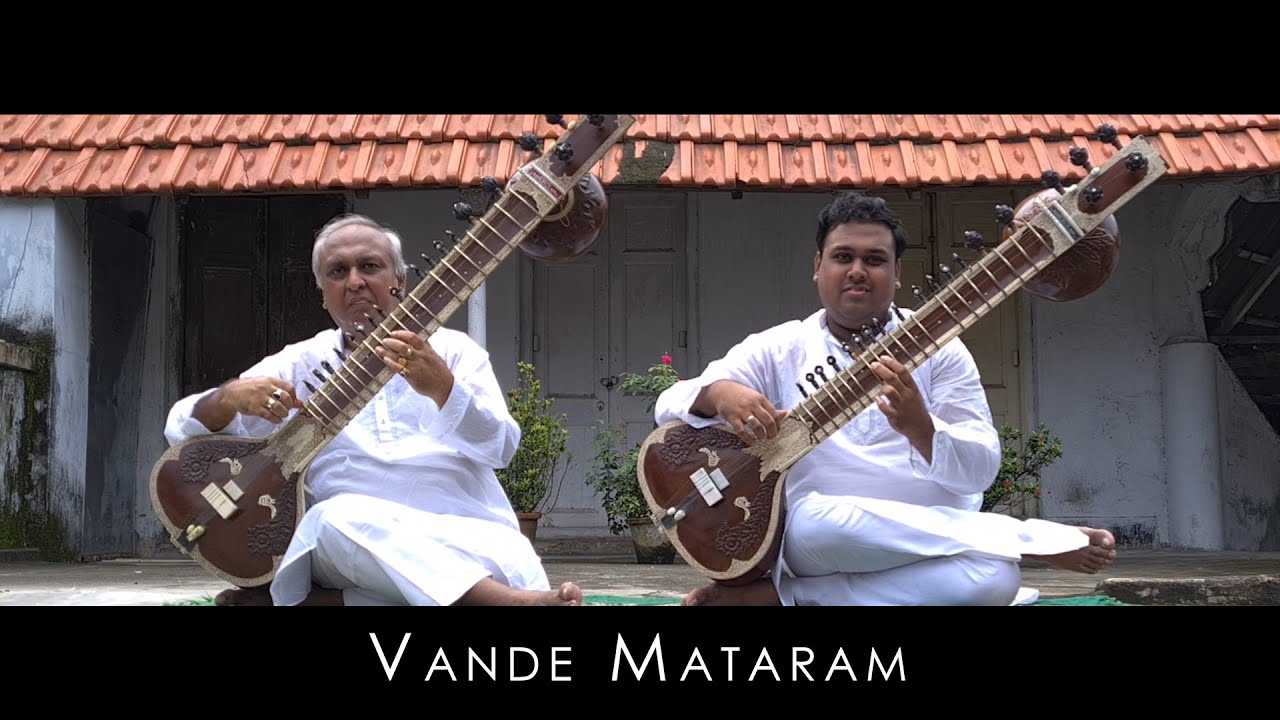 Vande Mataram  Instrumental  Sitar  Subhajit Majumdar  Kalyan Majumdar  Republic Day  Rag Desh