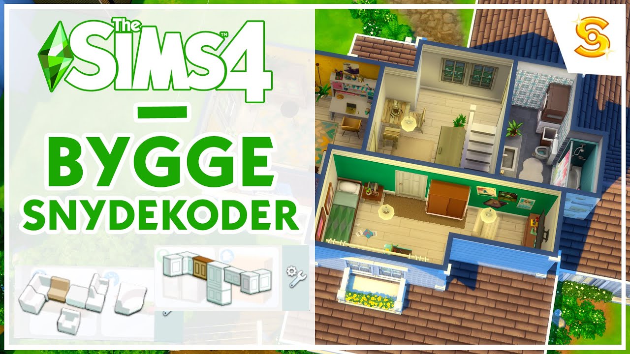 Beloved Skilt ekspertise SÅDAN BYGGER DU ET PÆNT HUS I SIMS | Sims 4 Bygge Tutorial - YouTube